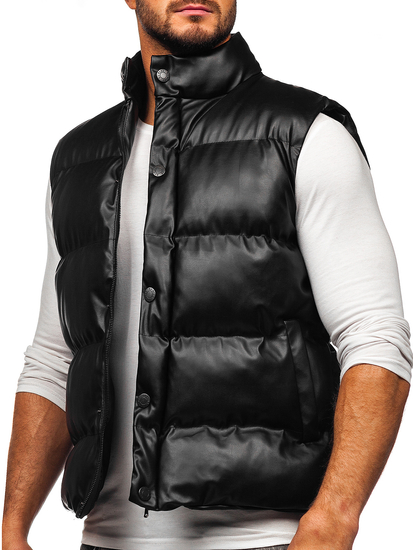 Men's Quilted Gilet Black Bolf 0023