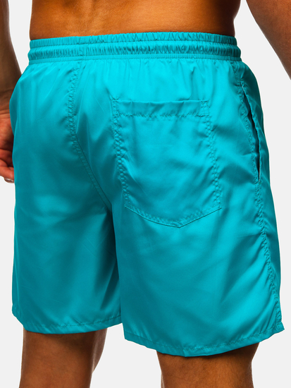 Men’s Swimming Trunks Blue Bolf QD28