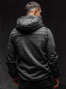 Men's Lightweight Jacket Black-Orange Bolf BKS2153