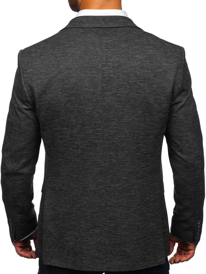 Men’s Elegant Suit Jacket Anthracite Bolf 021