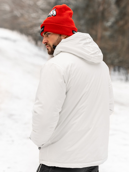 Men's Winter Sport Jacket White Bolf HH011A