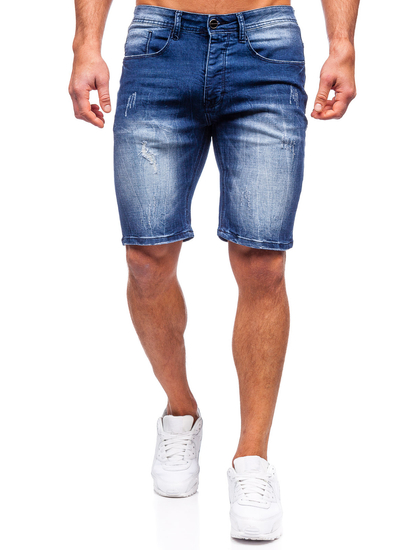 Men's Denim Shorts Navy Blue Bolf MP0044B