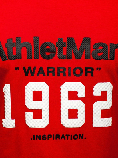 Men's Printed T-shirt Red Bolf SS11081