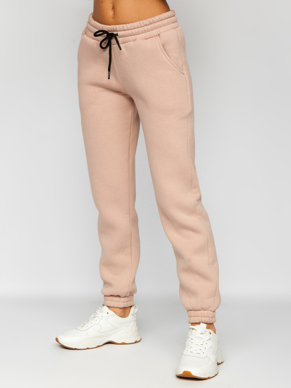 Women's 2-Piece Tracksuit Beige Bolf 5996