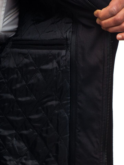 Men's Winter Coat Black Bolf 1808