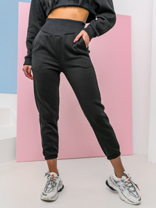 Women's 2-Piece Oversize Tracksuit Black Bolf 8C68