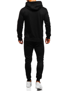 Men's Tracksuit with Hood Black Bolf 10386