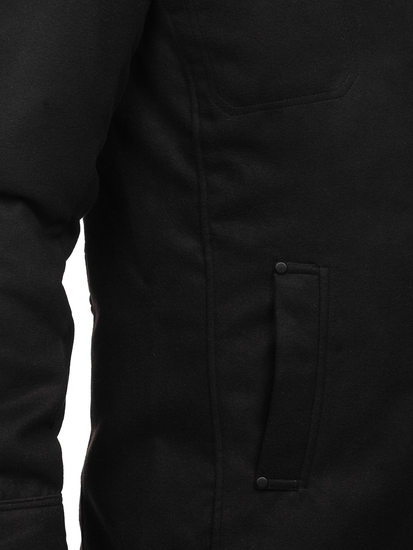 Men's Coat Black Bolf 8856