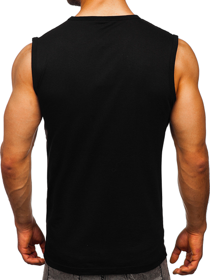 Men's Printed Tank Top Black Bolf 14821