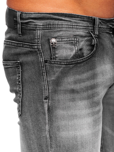 Men's Jeans Regular Fit Black Bolf MP019G