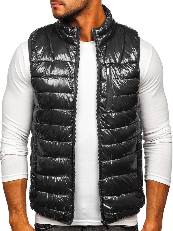 Men's Quilted Gilet Graphite Bolf R0109A