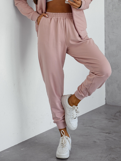 Women’s 2-Piece Sport Outfit z kapturem Powder Pink Bolf 821110