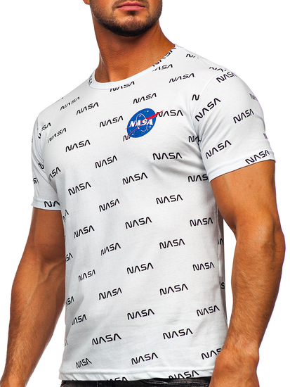 Men's Printed T-shirt White Bolf 14950