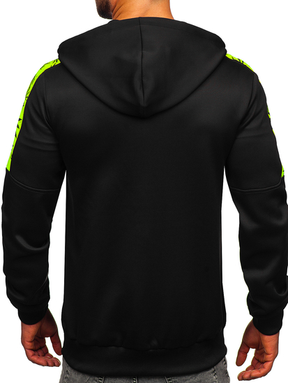 Men's Zip Hoodie Black Bolf 27B8120