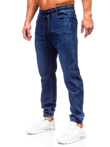 Men's Denim Joggers Navy Blue Bolf 8130