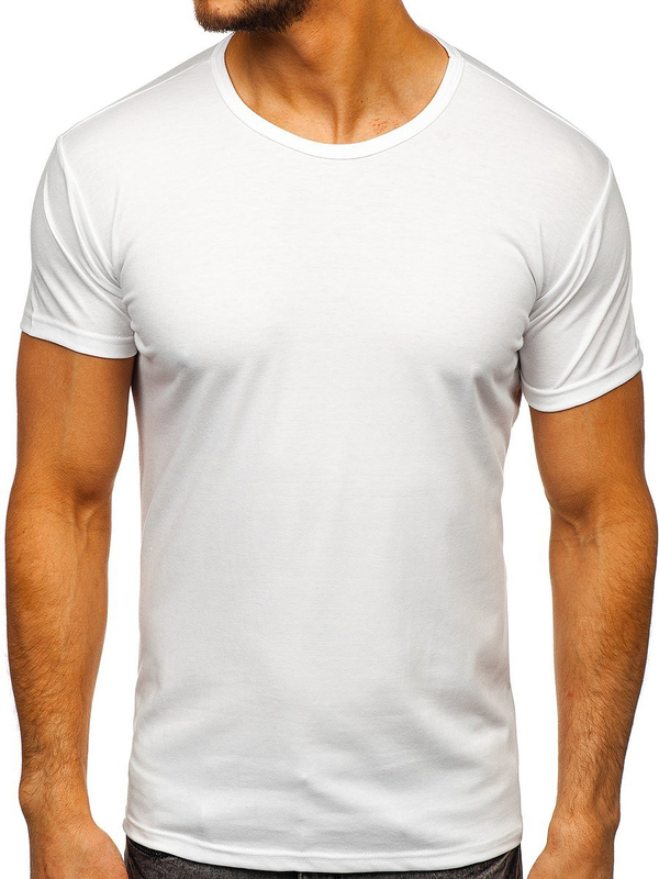 Men's Plain T-shirt White Bolf 2006