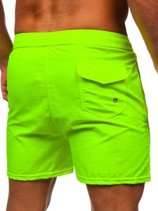Men's Swimming Trunks Yellow-Neon Bolf XL018