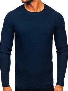 Men’s Sweater Navy blue Bolf H1810