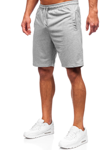 Men's Sweat Shorts Grey Bolf 8K100