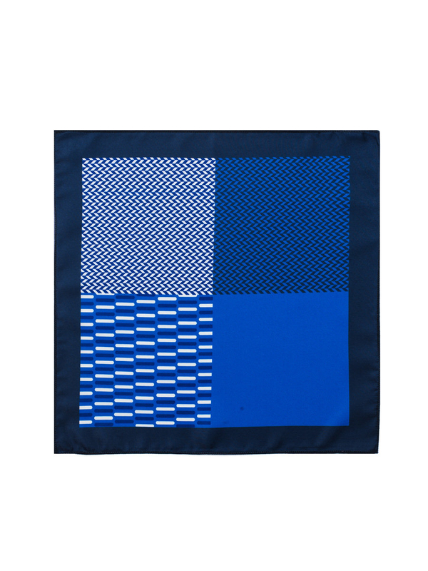 Men's Handkerchief Royal Blue Bolf PO34