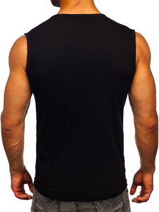 Men's Printed Tank Top Black Bolf 14805