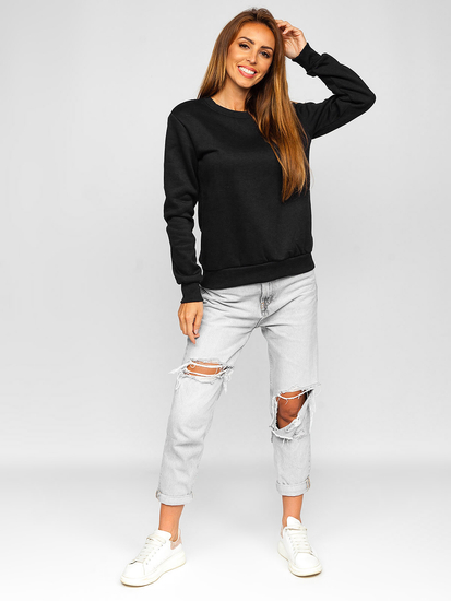 Women's Sweatshirt Black Bolf W01