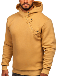 Men's Thick Hoodie Brown Bolf 06