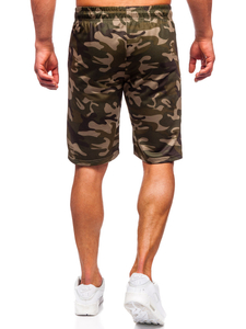 Men's Camo Shorts Green Bolf JX862