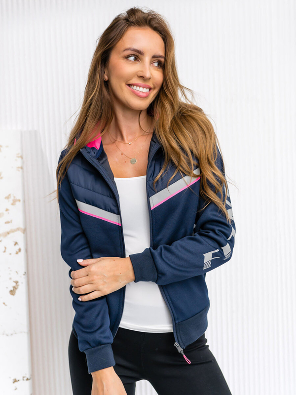 Women's Lightweight Jacket Navy blue Bolf KSW4012A1