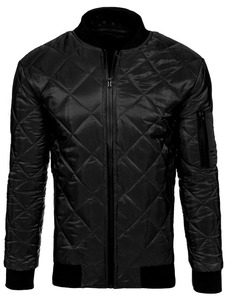 Men's Transitional Bomber Jacket Black Bolf AK76-A