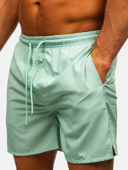 Men’s Swimming Trunks Mint Bolf QD28