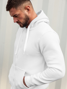 Men's Hoodie White Bolf 2008A