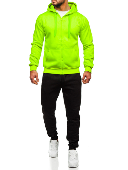 Men's Zip Tracksuit Celadon Bolf D004