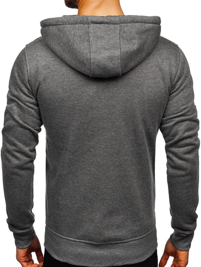 Men's Zip Hoodie Anthracite Bolf 2008