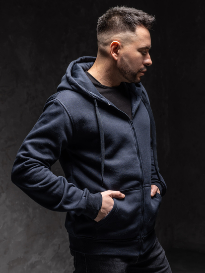 Men's Zip Hoodie Inky Bolf 2008A1