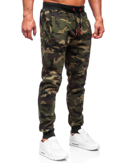 Men's Sweatpants Camo-Khaki Bolf KZ15