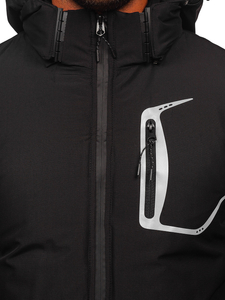 Men's Winter Jacket Black Bolf HKK2025