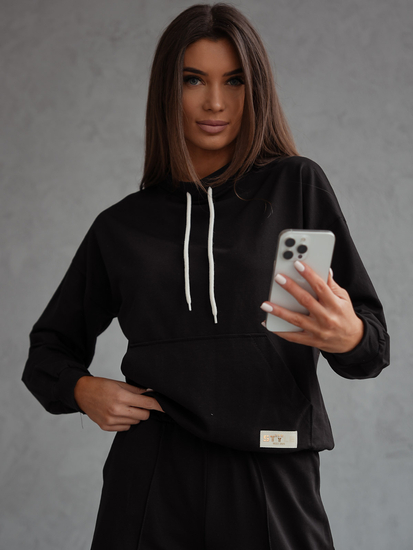 Women’s 2-Piece Sport Outfit Black Bolf 82162