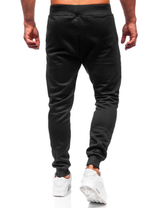 Men's Jogger Sweatpants Black Bolf XW06