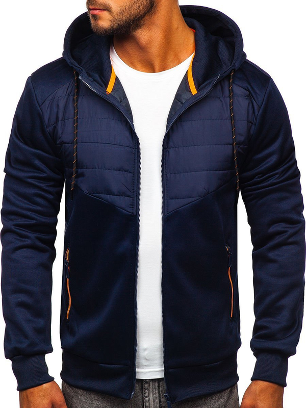 Men's Lightweight Jacket Navy Blue Bolf KS2149