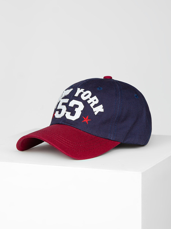 Snapback Cap Navy Blue Bolf CZ43