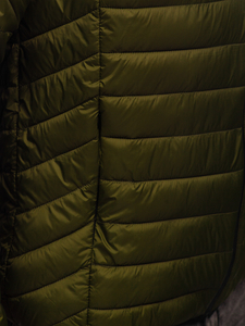Men's Quilted Lightweight Jacket Green Bolf 13021