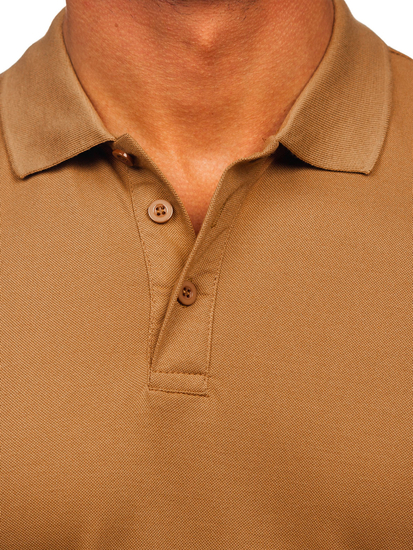 Men’s Polo Shirt Brown Bolf 8T80