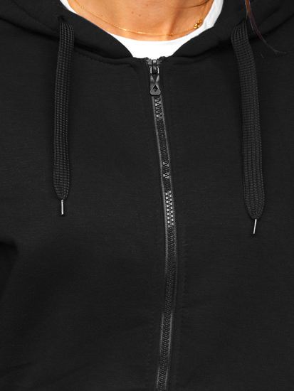 Women's Hoodie Black Bolf W03B