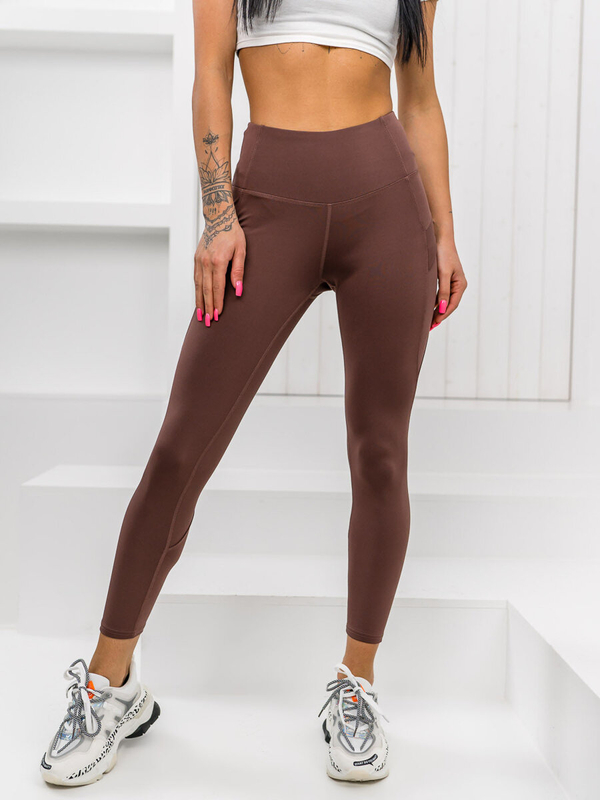 Women's Leggings Brown Bolf XY24017L