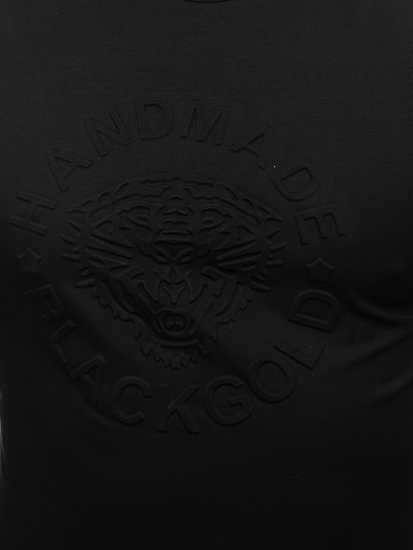 Men's Printed T-shirt Black Bolf MT3056