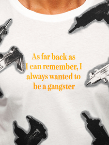 Men's Cotton Printed T-shirt White Bolf MPO3471