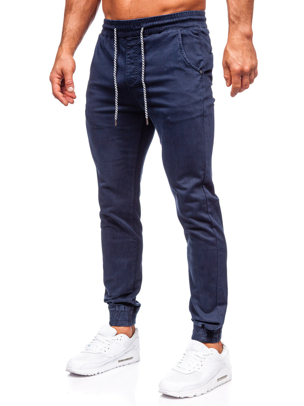 Men's Textile Joggers Navy Blue Bolf KA6792