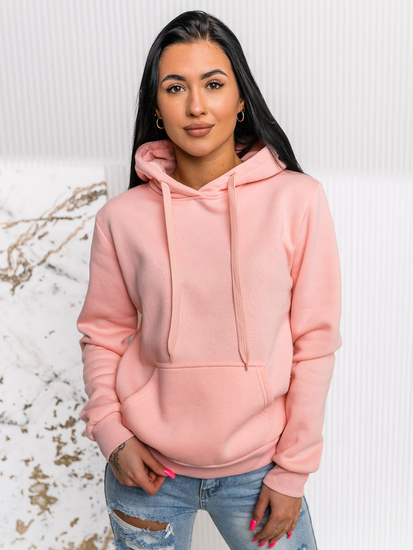Women’s Kangaroo Sweatshirt Light Pink Bolf W02A1-56