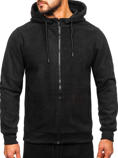 Men's Tracksuit with Hood Black Bolf 3A150